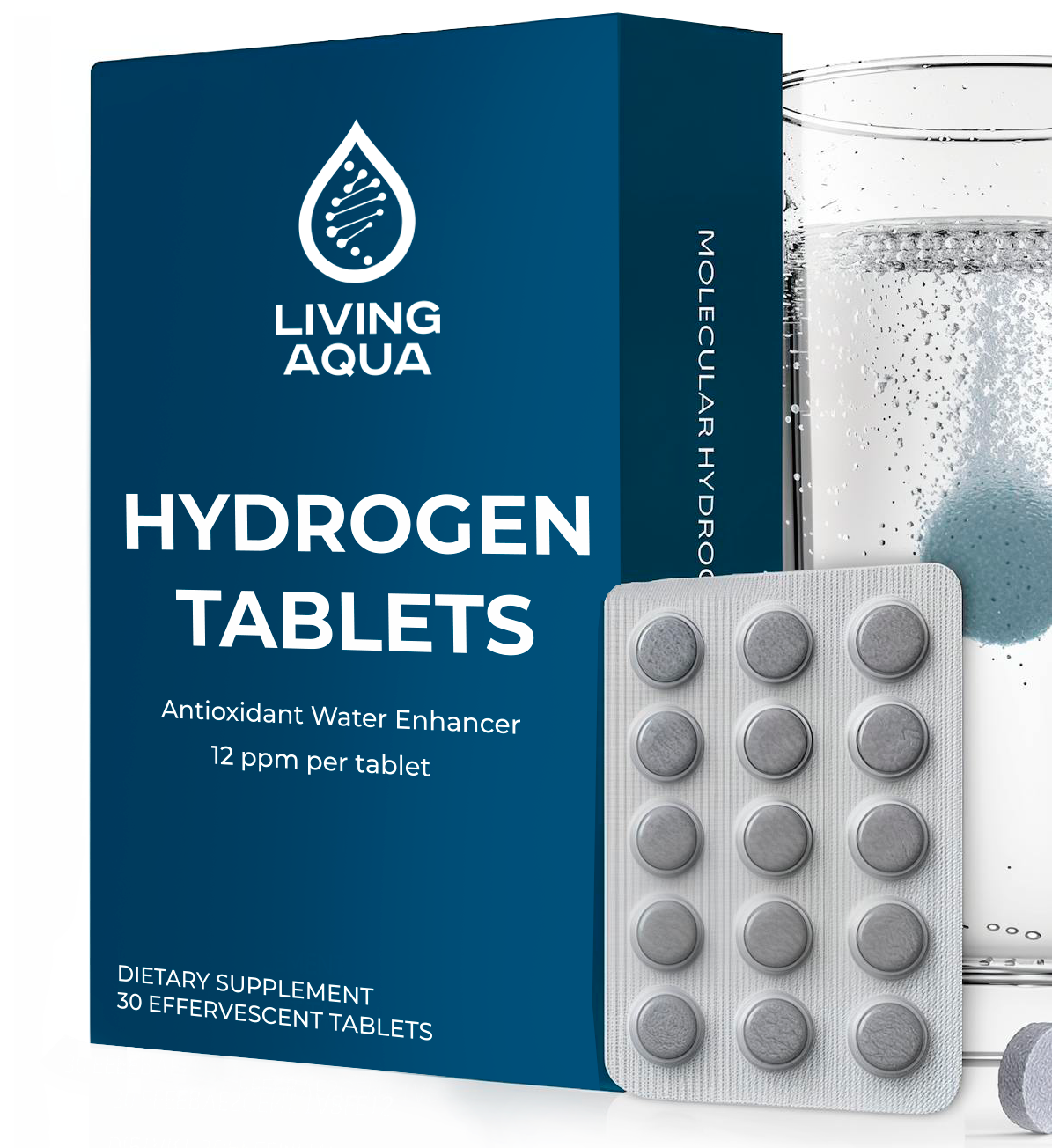 Molecular Hydrogen Tablets -  pack of 45