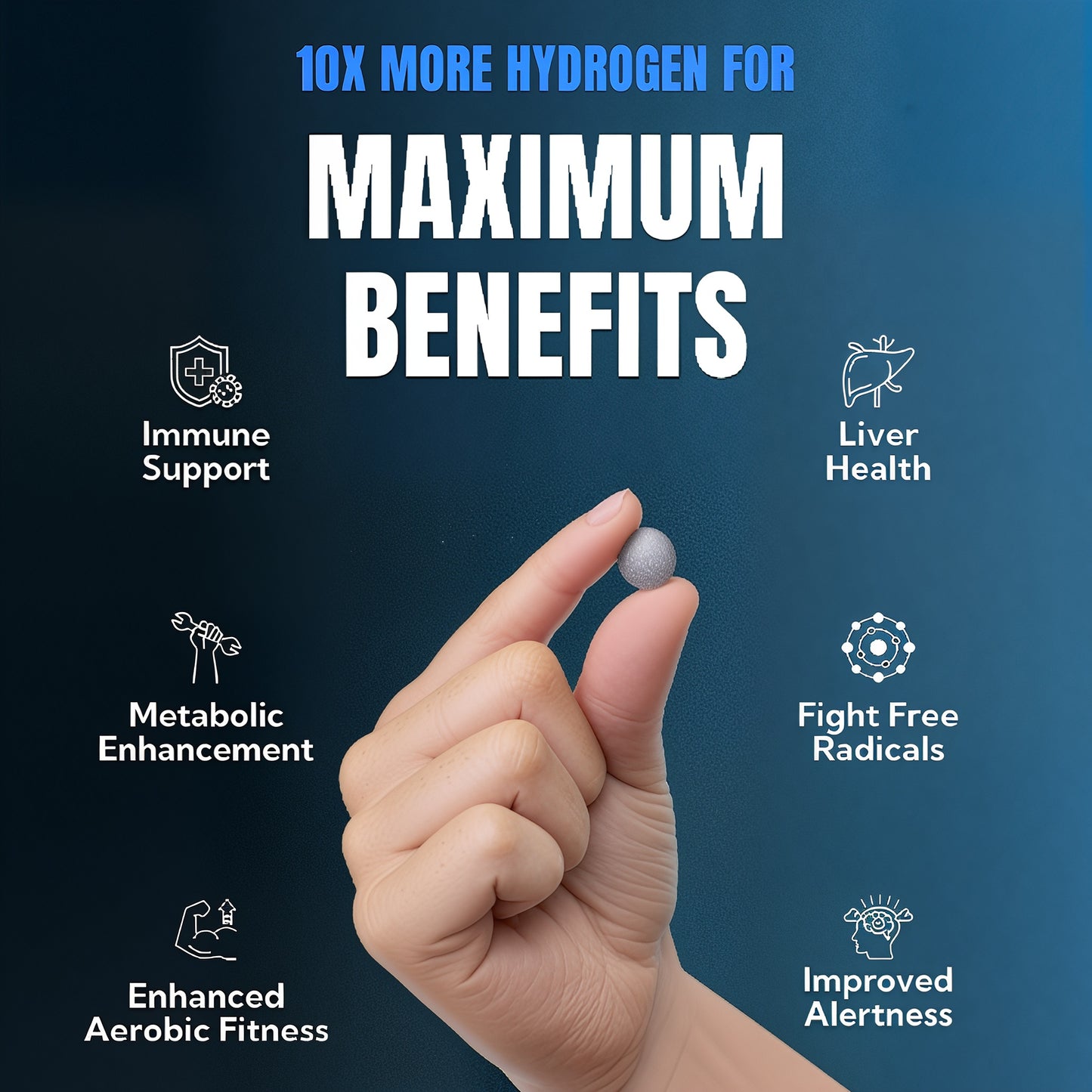 Molecular Hydrogen Tablets -  pack of 45